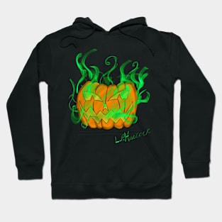 Flaming Jack-o-lantern Hoodie